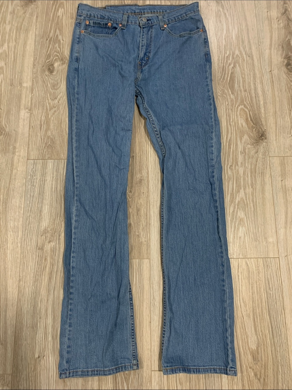 Levi's Men's Blue Wide-Leg Jeans